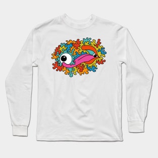 Psychedelic eye lick Long Sleeve T-Shirt